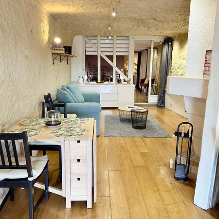 Troglodyte Du Petit Coteau Appartement Vouvray Buitenkant foto