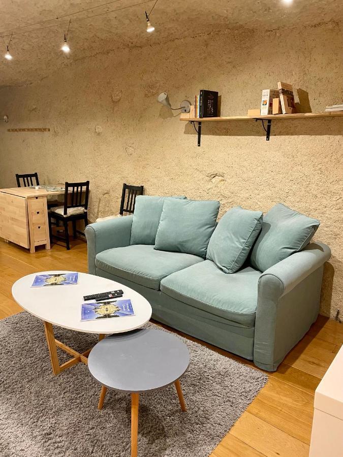 Troglodyte Du Petit Coteau Appartement Vouvray Buitenkant foto
