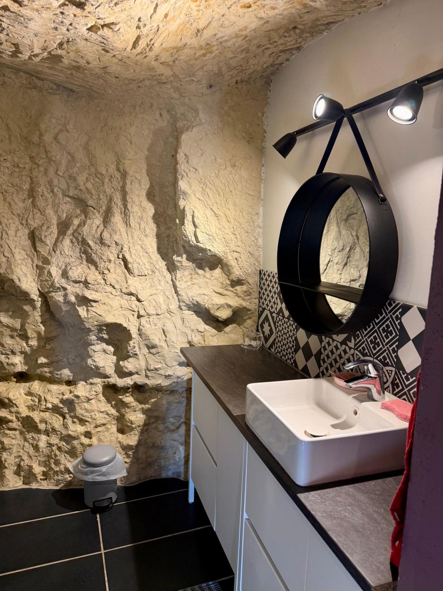 Troglodyte Du Petit Coteau Appartement Vouvray Buitenkant foto